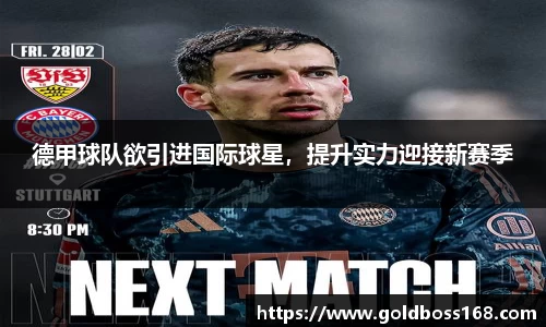 德甲球队欲引进国际球星，提升实力迎接新赛季